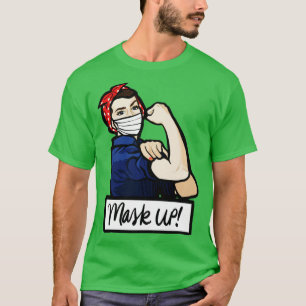 Camiseta Máscara de Rosie the Riveter