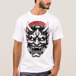 Camiseta Máscara de samurai/ japan
