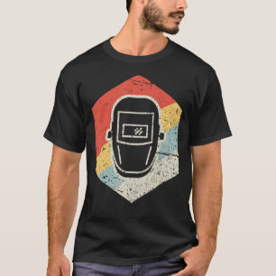 Camiseta Máscara de soldadura retro vintage Guay Mig Tig Ga