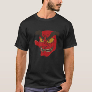 Camiseta Máscara de Tengu japonesa