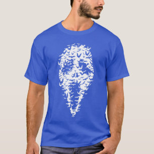 Camiseta Máscara de terror de la familia de las aves