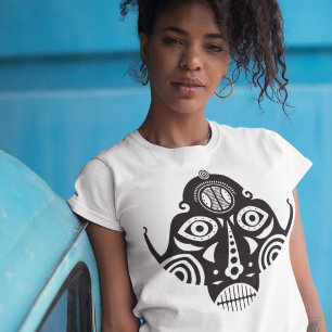 Camiseta Máscara de tribu inca