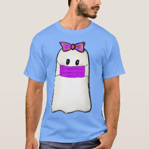 Camiseta máscara de uso espeluznante