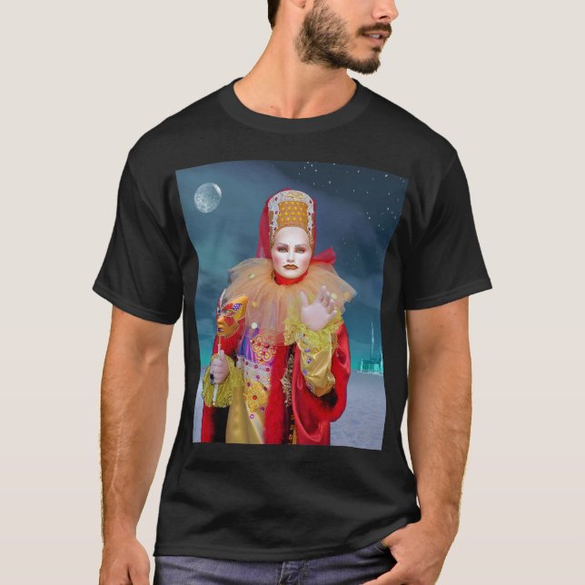 Camiseta Máscara de Venecia (Anverso)
