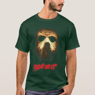 Camiseta Máscara de Viernes 13 Fade amigo