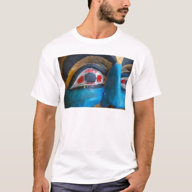 Camiseta Máscara del carnaval (Anverso)