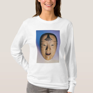 Camiseta Máscara del teatro de Noh de un muchacho joven