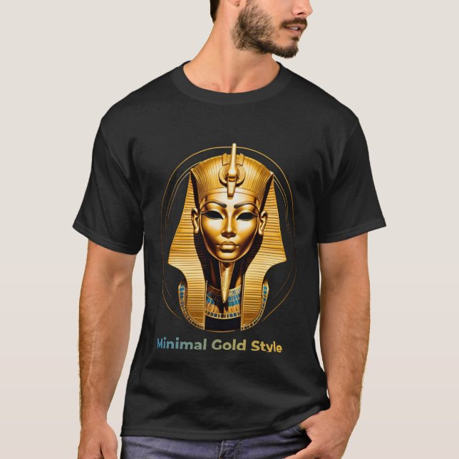 Camiseta Máscara Dorada (Anverso)