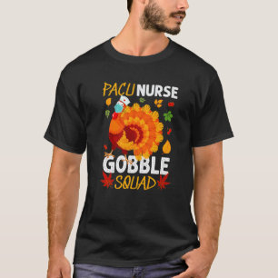 Camiseta Máscara Facial de Acción de Gracias del Equipo de