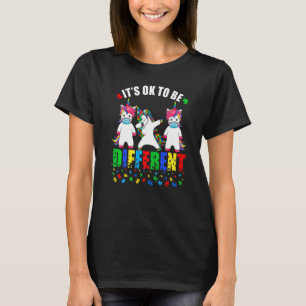 Camiseta Máscara facial de unicornio de concienciación sobr