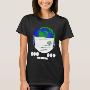 Camiseta Máscara facial del planeta Código Morse S.O.S Día 