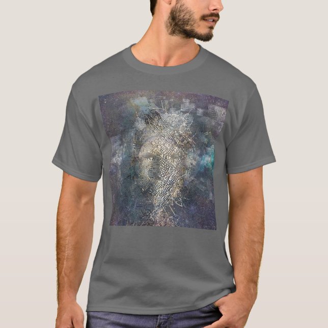 Camiseta Máscara facial humana (Anverso)