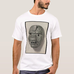 Camiseta Máscara felina de un hombre, de Oaxaca,