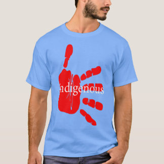 Camiseta Máscara indígena de origen americano 