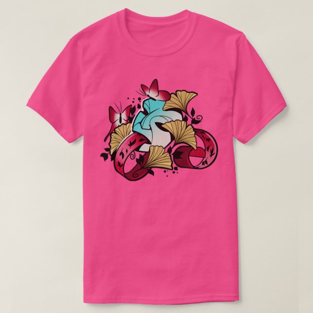 Camiseta máscara japonesa3 (Diseño del anverso)