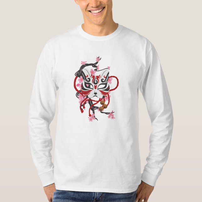 Camiseta Máscara japonesa de bonito (Anverso)