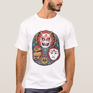 CAMISETA MÁSCARA KABUKI