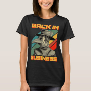Camiseta Máscara Medieval De Médica De La Peste Vestida De