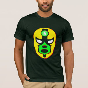 Camiseta Máscara mexicana del luchador