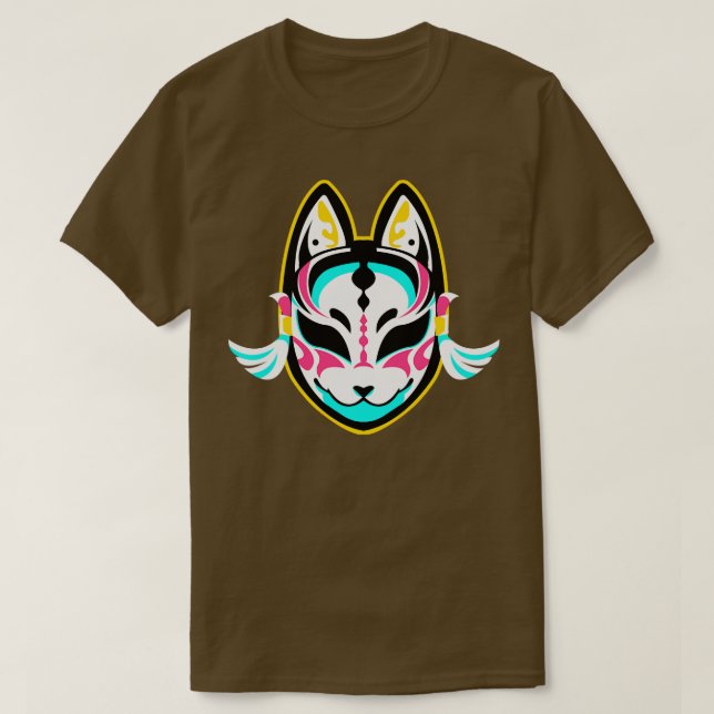 Camiseta máscara Oni (Diseño del anverso)