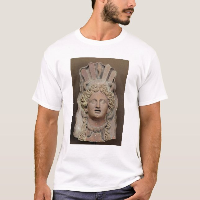 Camiseta Máscara púnica que representa el Demeter (Anverso)