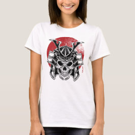 Camiseta Máscara Samurai Oni / Samurai Oni Mask Women