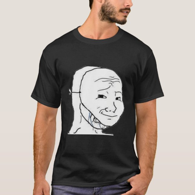 Camiseta máscara sonriente (Anverso)