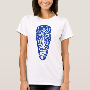 Camiseta Máscara Tiki II - Azul marino
