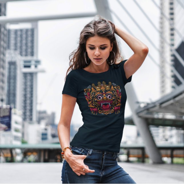 Camiseta Máscara tradicional de Bali (Subido por el creador)