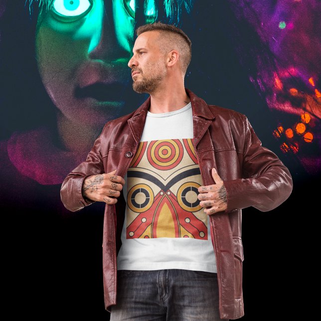 Camiseta Máscara tribal azteca (Subido por el creador)