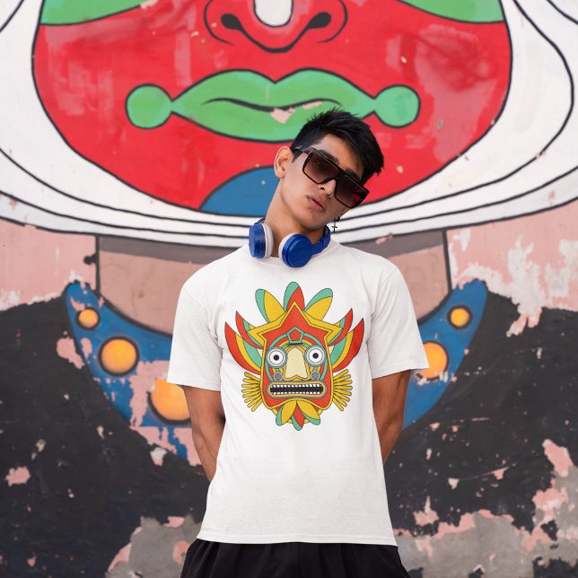 Camiseta Máscara tribal india (Subido por el creador)