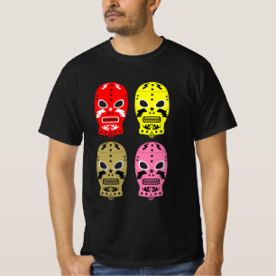 Camiseta Máscaras de concurso de lucha libre
