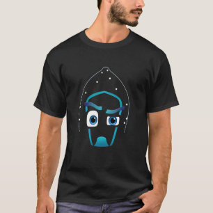 Camiseta Máscaras de ladrón nocturno cara grande