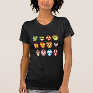 Camiseta Máscaras de lucha mexicanas