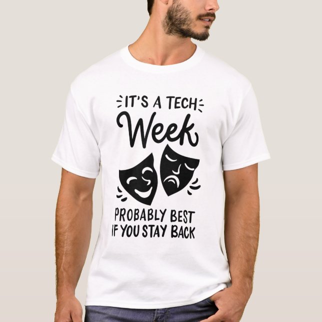 Camiseta Máscaras de teatro (Anverso)