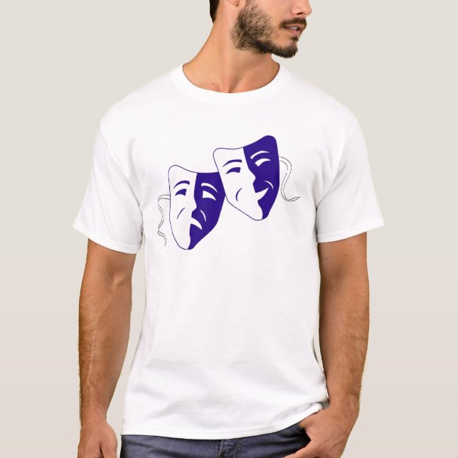 Camiseta Máscaras del teatro (Anverso)