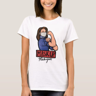 Camiseta Máscaras Michigan Gretchen Whitmer
