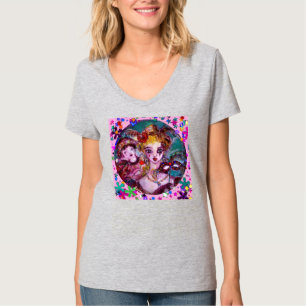 CAMISETA MÁSCARAS VENECIANAS DE SAN VALENTÍN