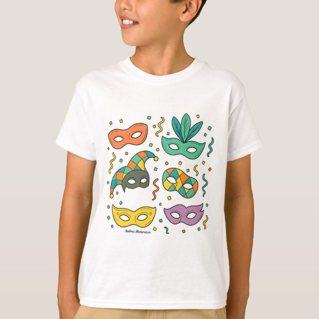 Camiseta Máscaras Voladoras (Anverso)