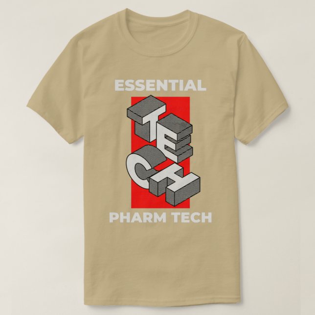 Camiseta Mascarillas de los casos de los empleados de farma (Diseño del anverso)