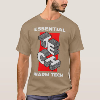 Camiseta Mascarillas de los casos de los empleados de farma