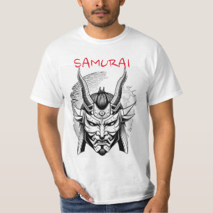 Camiseta Mascarillas de Samurai Color T's