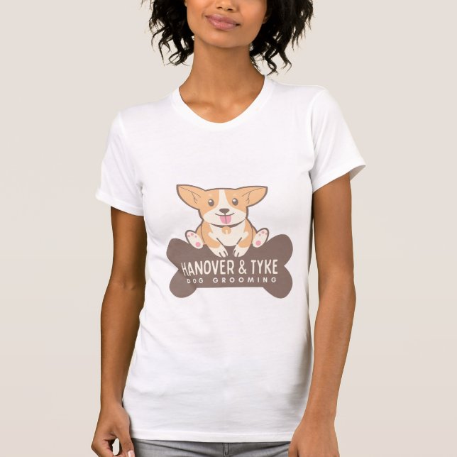 Camiseta Mascota adorable perro (Anverso)