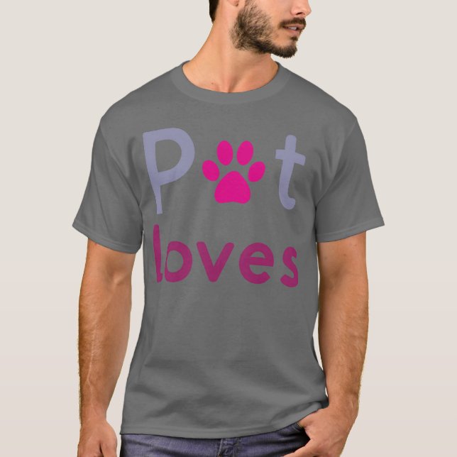 Camiseta mascota ama retro (Anverso)