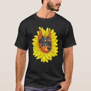 Camiseta Mascota animal de girasol amarillo Perro Dueño de 