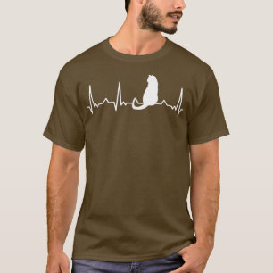Camiseta Mascota Animal Gato Lover Gato Propietario Heartbe