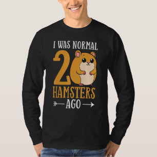 Camiseta Mascota animal hámster Jaulas Bonitas Bola Rueda C