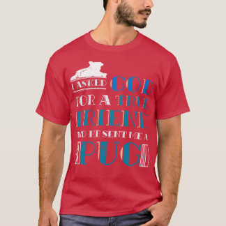 Camiseta Mascota Animal Lover Giganton Dog Friend Pug