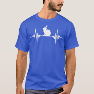 Camiseta Mascota Animales Mascota Conejo del latido del cor