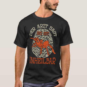 Camiseta Mascota araña biólogo de terrario arachnid reptile